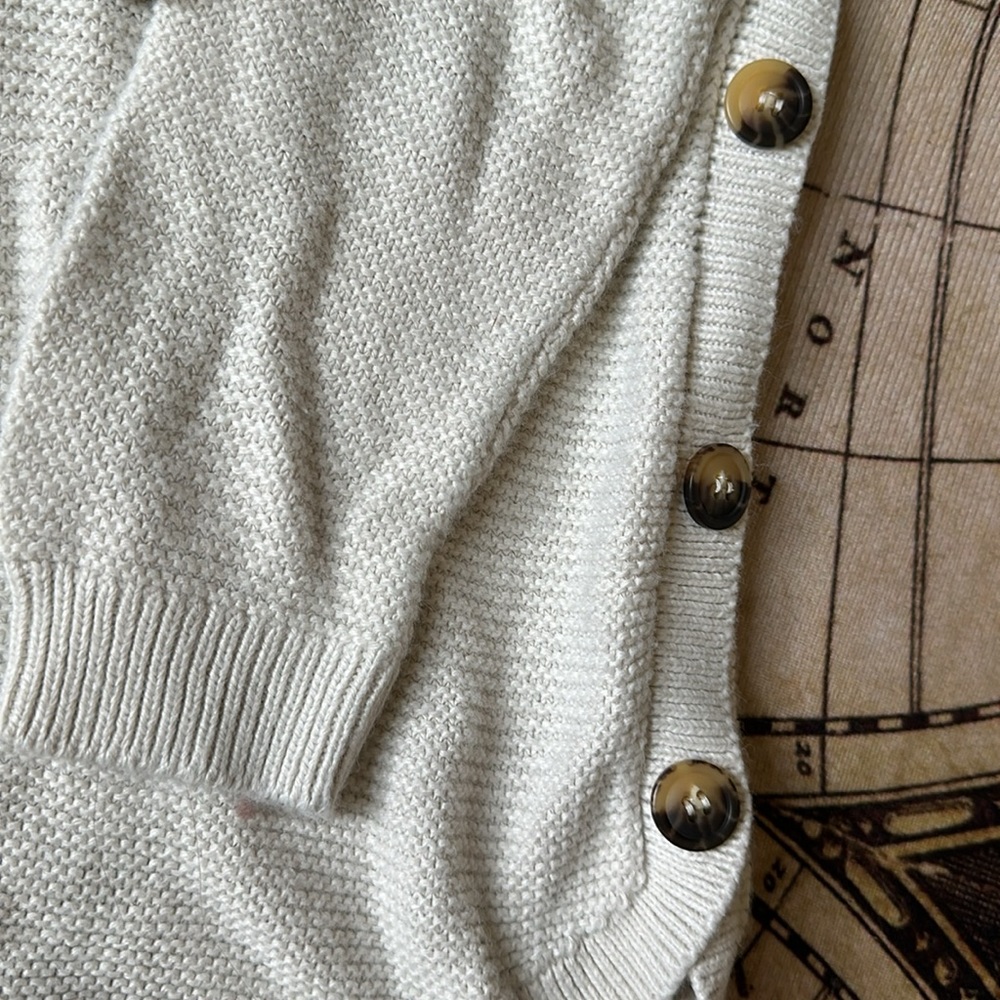 Supersoft Button Sweater US SIZE 4 (Small) - Picture 2 of 2